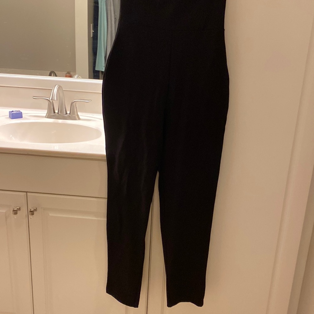 Brand new. Susana Monaco black strap back dress jumpsuit